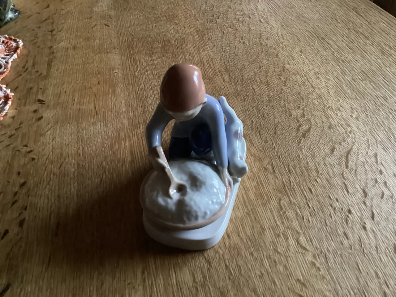 Billede 5 - BG Nisse m Grød Fad og kat