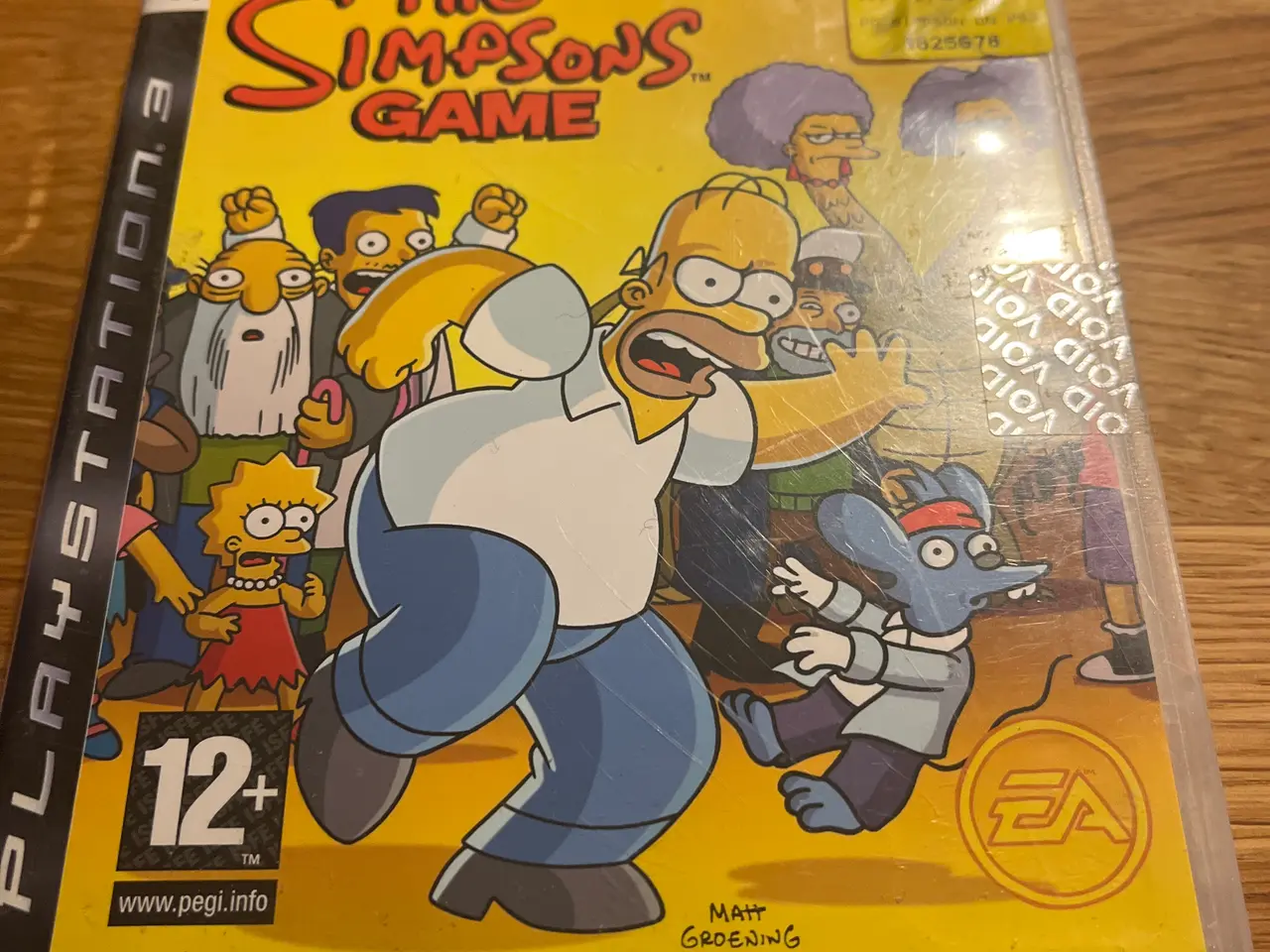 Billede 1 - PS3 dvd spil 2007 the simpsons game