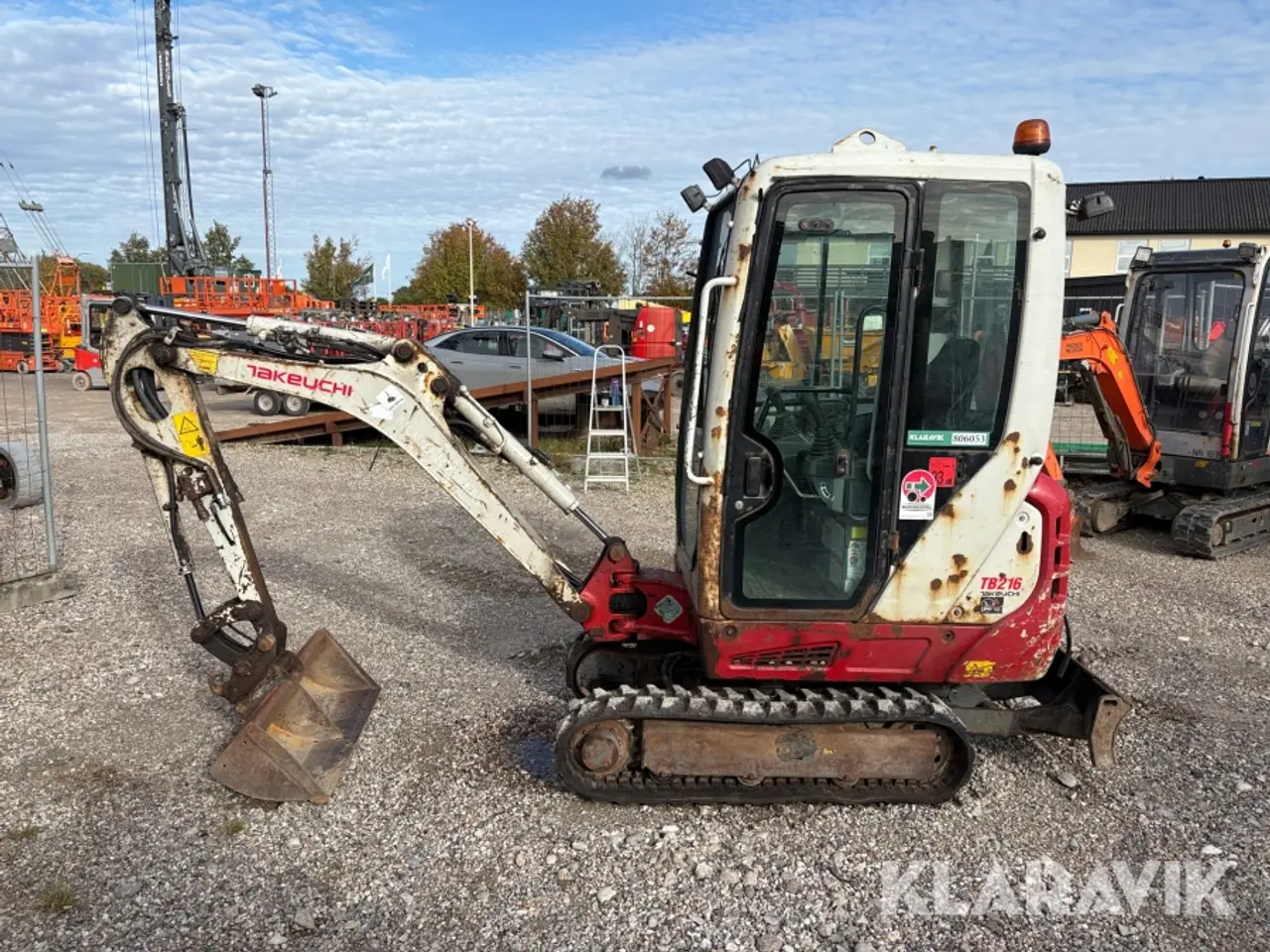 Billede 1 - Gravemaskine Takeuchi TB216