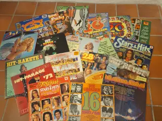 Samling af tyske LP-plader