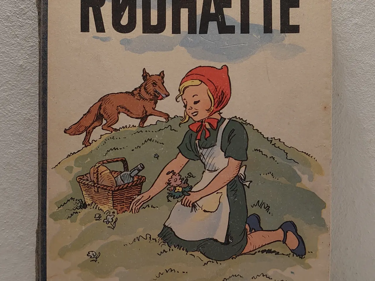 Billede 1 - Rødhætte. Pop-up bog. R.Edelmann nr 310. Ca 1950