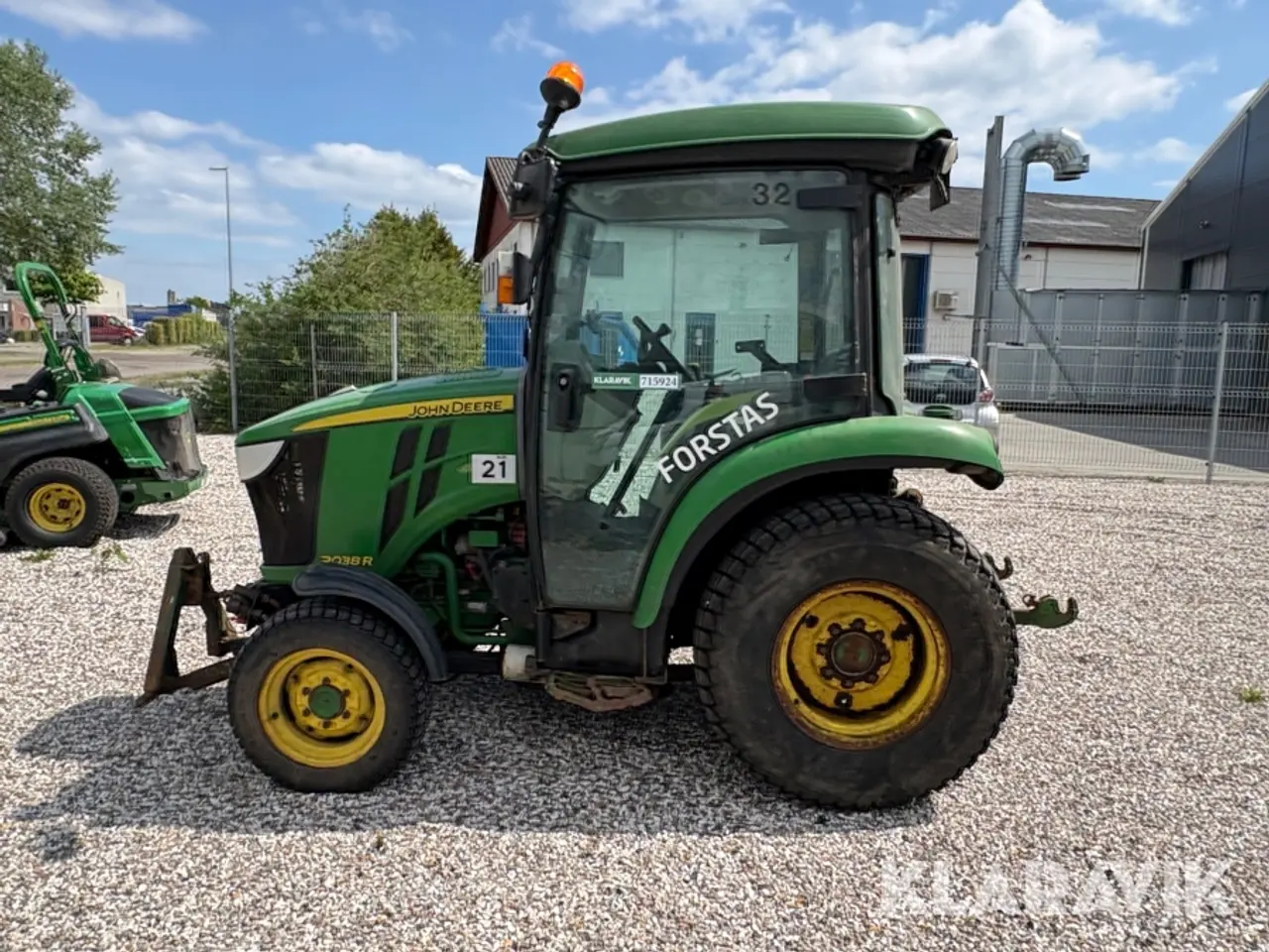 Billede 2 - Traktor John Deere 3038R
