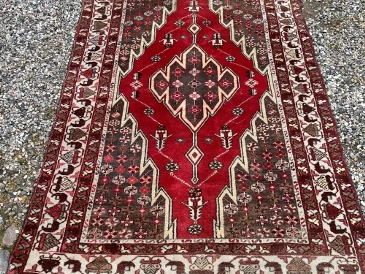 Billede 1 - Ægte tæppe "Maslagan" Iran 670,- kr