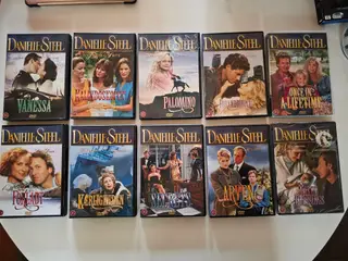 Danielle Steel 10 stk. DVD Film