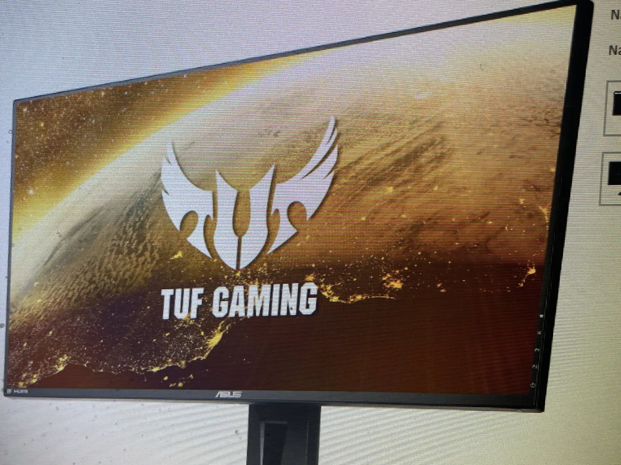 Billede 2 -  Asus monitor 144 Hz, 27 tommer