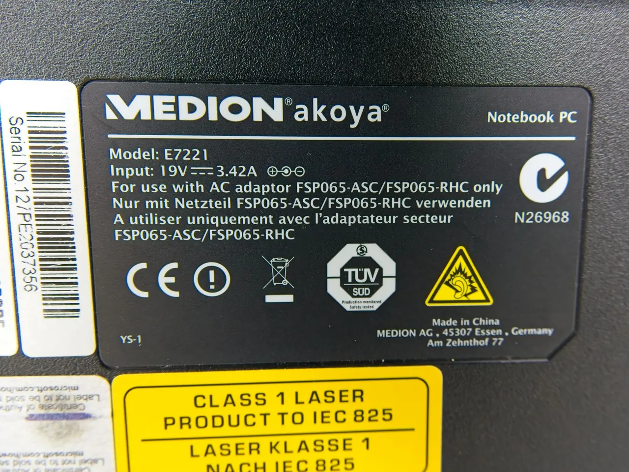 Billede 2 - Akoya E7221 17.3