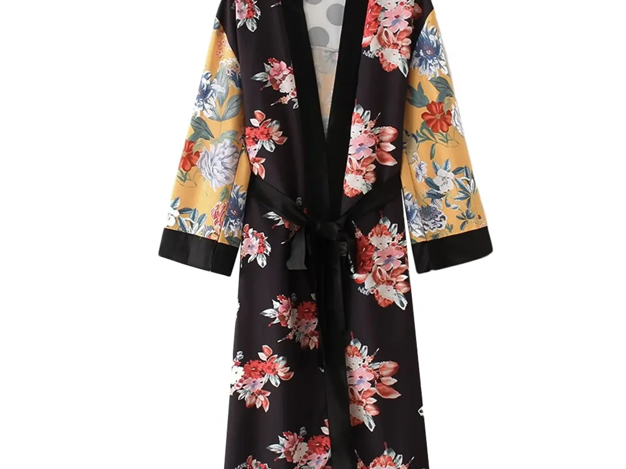 Billede 3 - kimino . Multifarvet -Str: 3XL (Feitong)