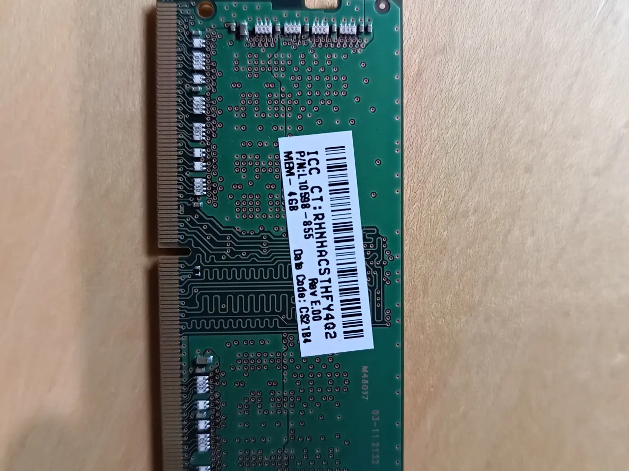 Billede 2 - Samsung SO-DIMM DDR4 3200Mhz 4GB ramblok
