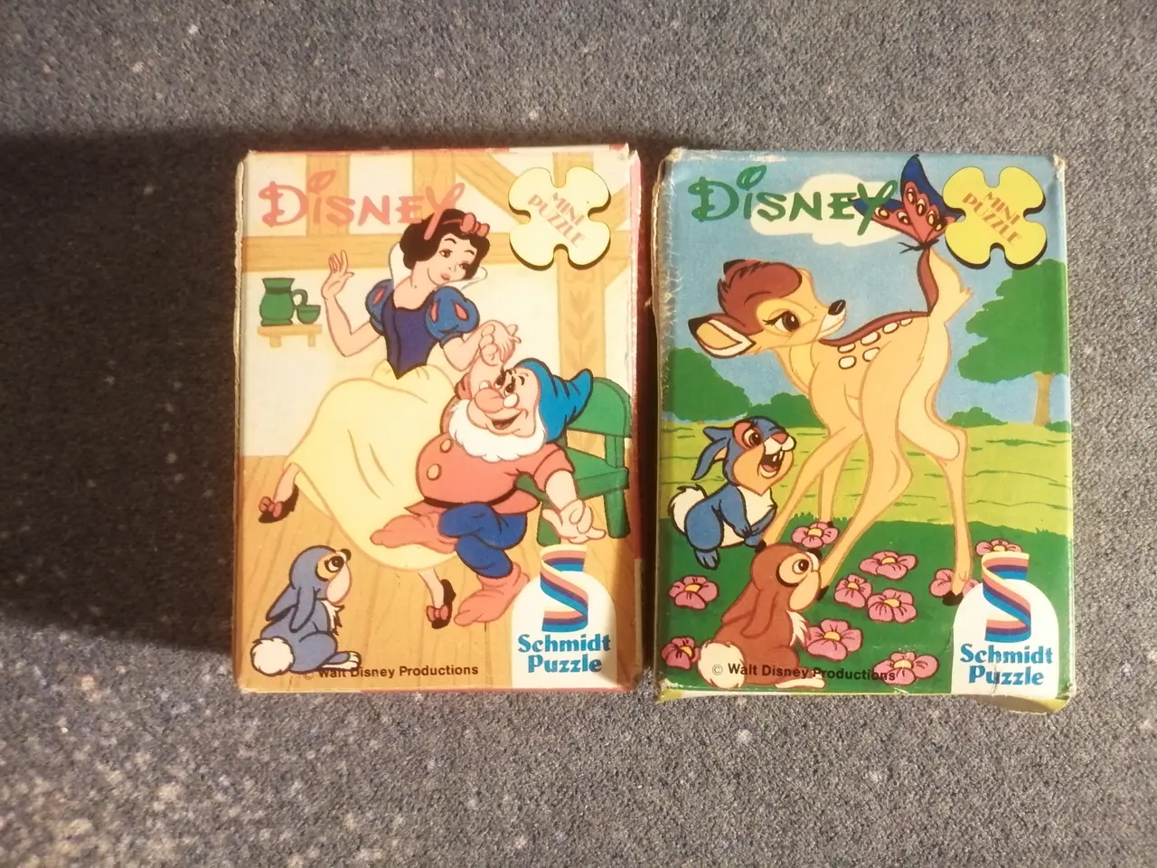Billede 2 - To Gamle Disney Puslespil fra Schmidt