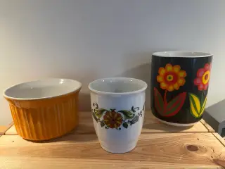 Smukt vintage krus fra Lise Porcelain Denmark
