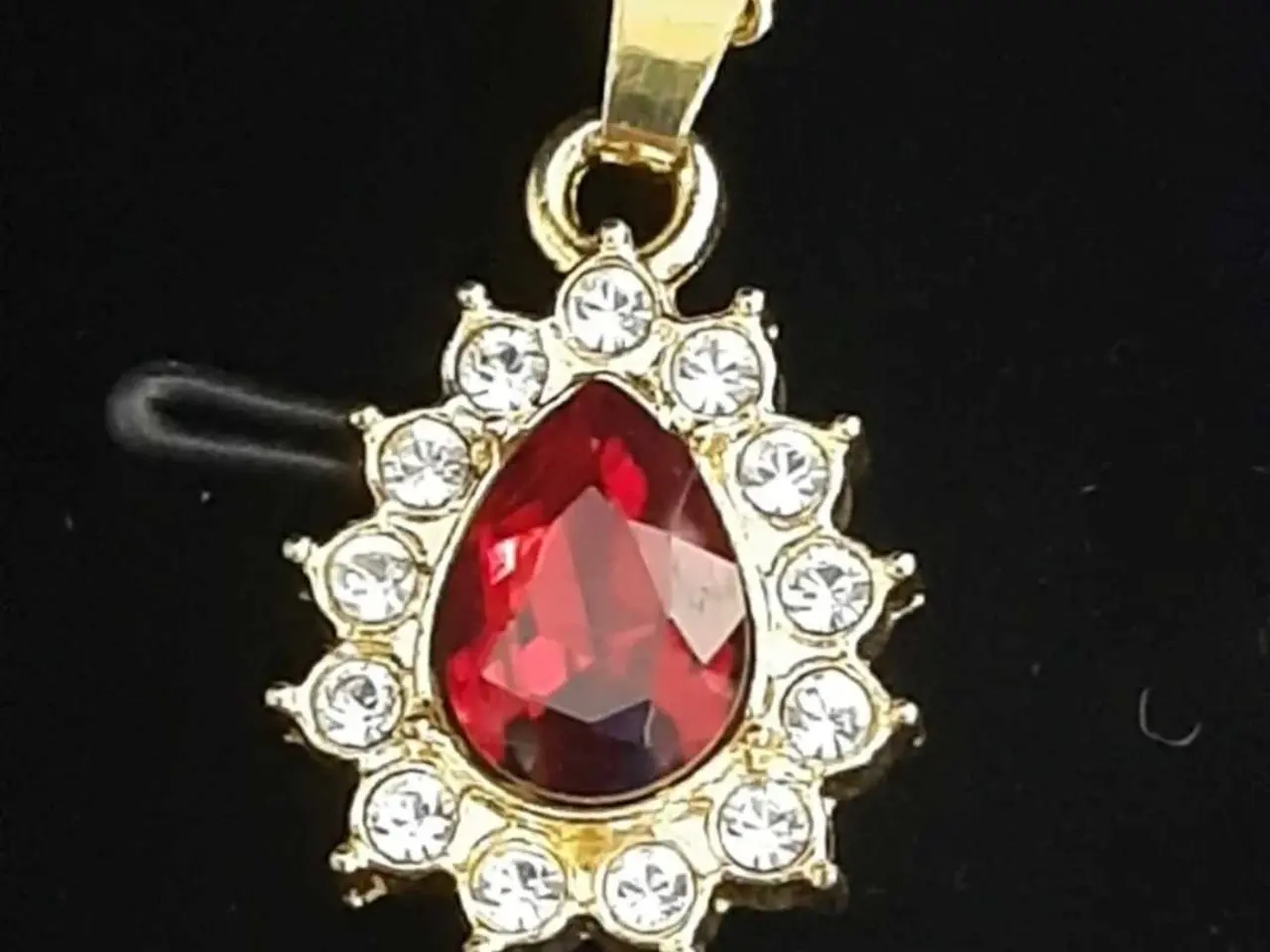 Billede 1 - Swarovski Eternal lov halskæde