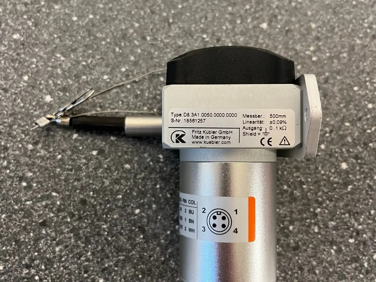 Billede 4 - Kübler D8.3A1.0050.A333.0000 Draw Wire Encoder -