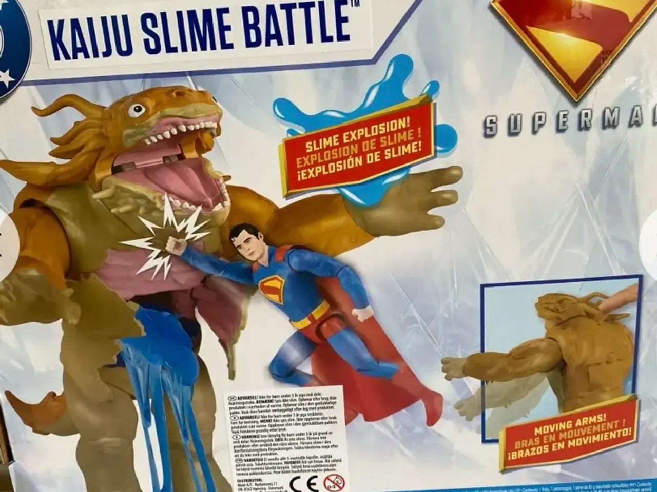 Billede 2 - Superman Kaiju slime battle