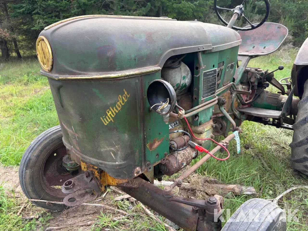 Billede 12 - Veterantraktor Deutz D 15-N 1 cylinderet diesel luftkølet