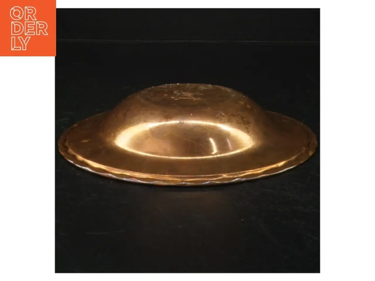 Billede 2 - Messing Skål med kvinde symbol (str. Ø. 20 cm)