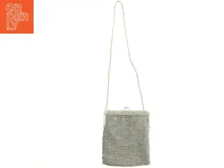 Aftenclutch med kæderem (str. 20 x 16 cm)