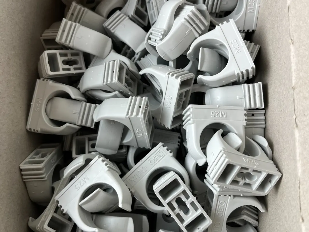 Billede 6 - OBO Bettermann Quick-Schelle M25 2955 Pipe Clips