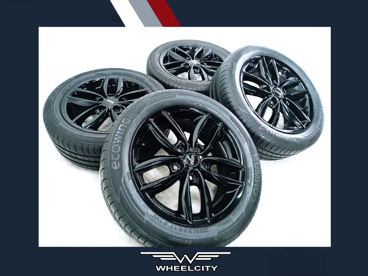 Billede 1 - 5x120 17" ET50 nav 72,6ø MINI style-124 sommersæt