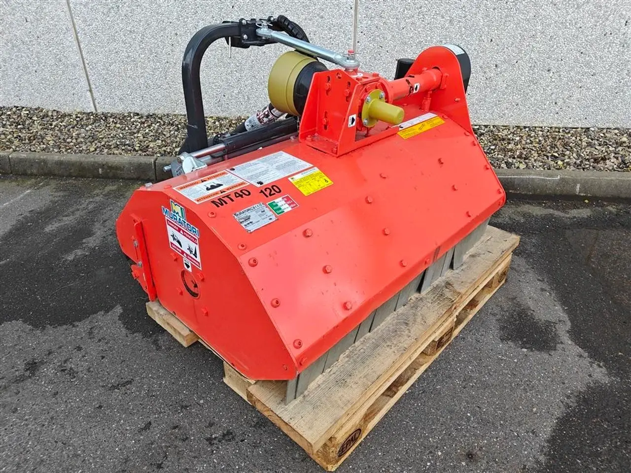 Billede 3 - Muratori MT40 F 120cm, hydraulisk sideforskydning