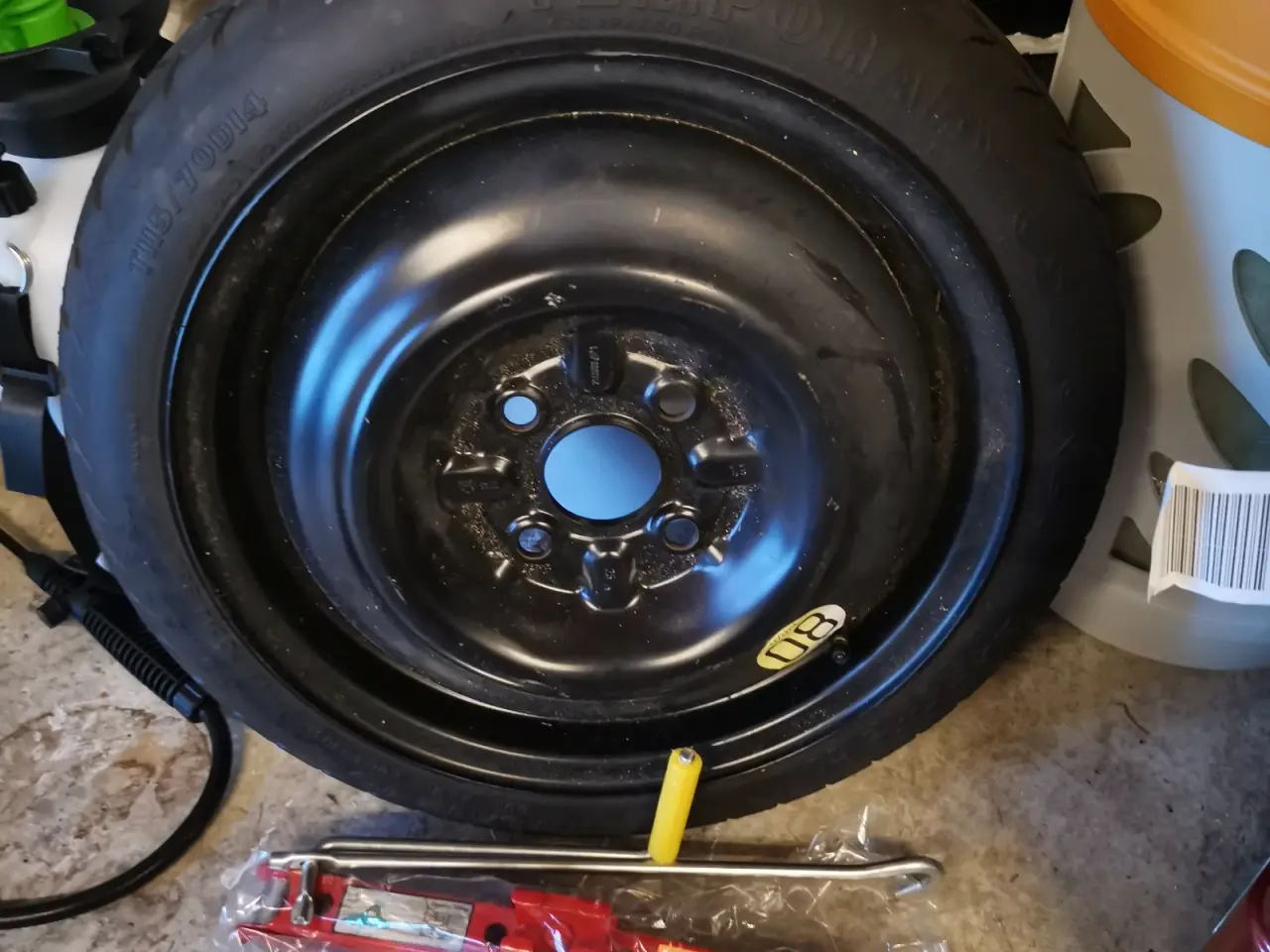 Billede 1 - Toyota yaris reservehjul