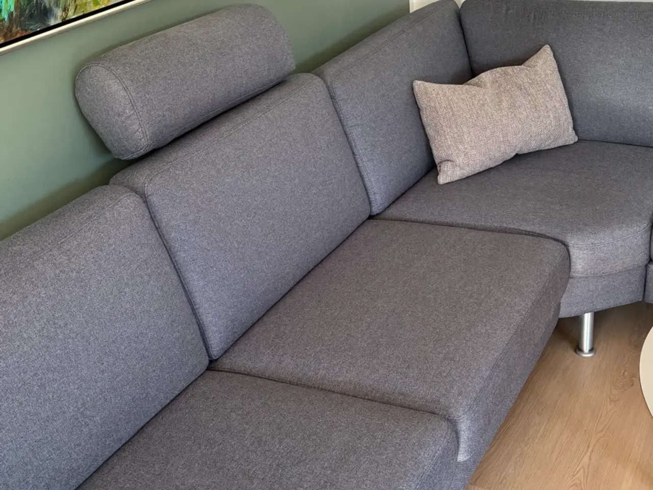 Billede 4 - Hjørnesofa med chaiselong