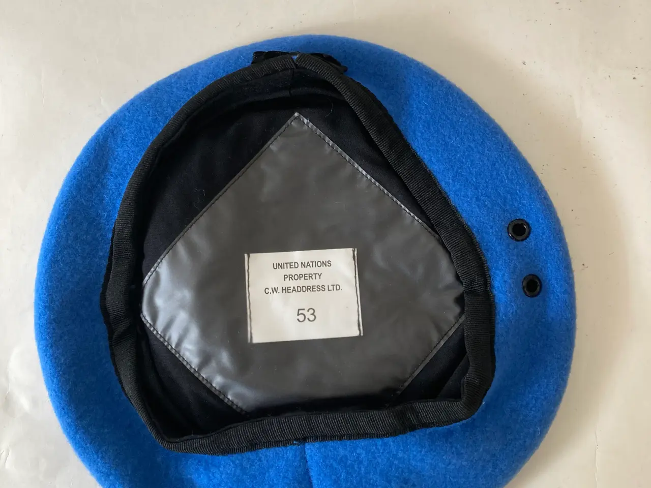 Billede 3 - UN - FN Baret uden emblem