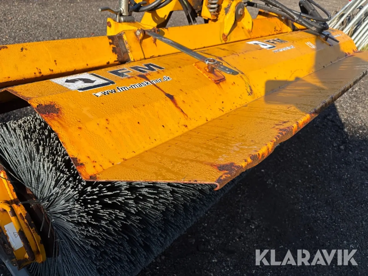 Billede 12 - Hydraulisk kost FM HFA 2,3 meter - til a-ramme