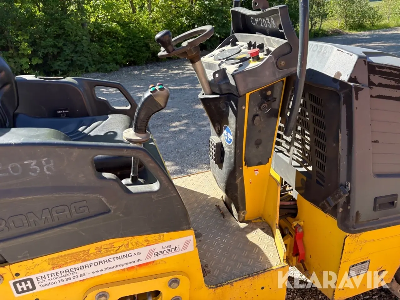 Billede 12 - Vejtromle Bomag BW 80 AD-5