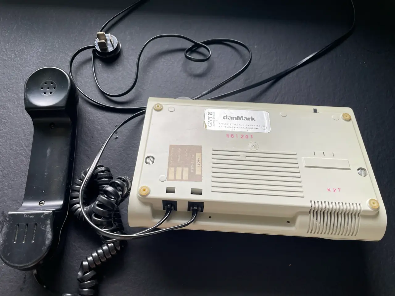 Billede 3 - Fastnettelefon Danmark 1, retro 