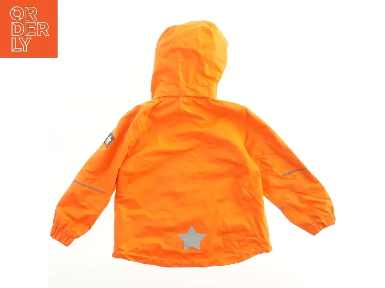 Billede 1 - Orange jakke med hætte fra Friends (str. 104)