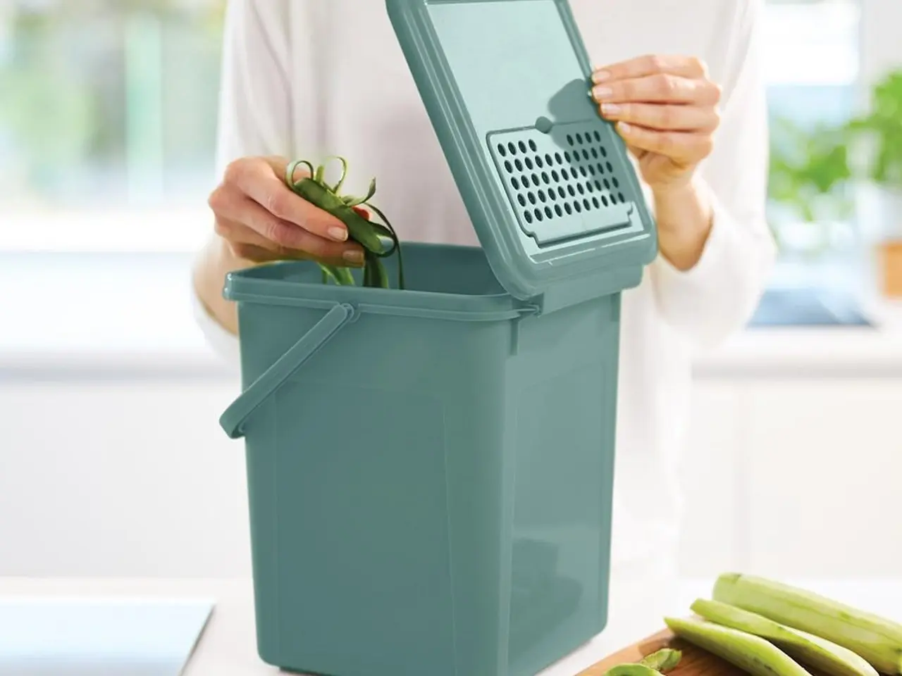 Billede 4 - Affaldssorteringsspand 9 l - rotho Green