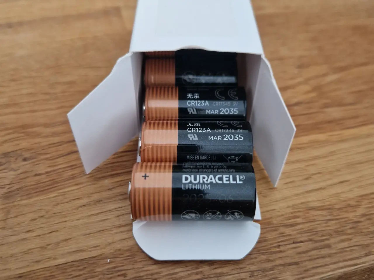 Billede 3 - Duracell CR123A 3V Batterier