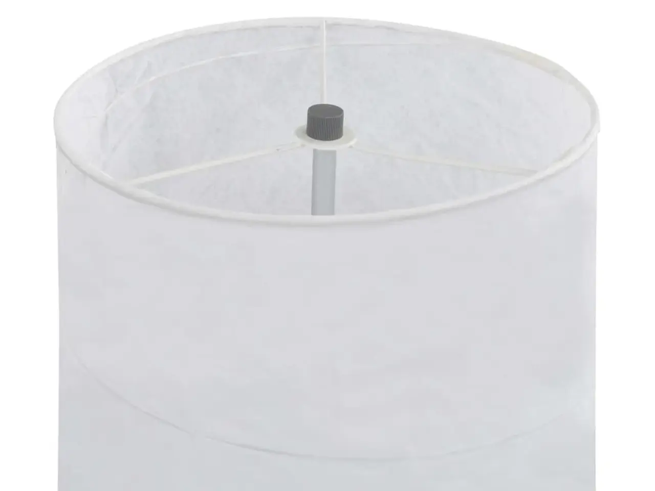Billede 4 - Gulvlampe med rispapirskærm 121 cm - E27, hvid