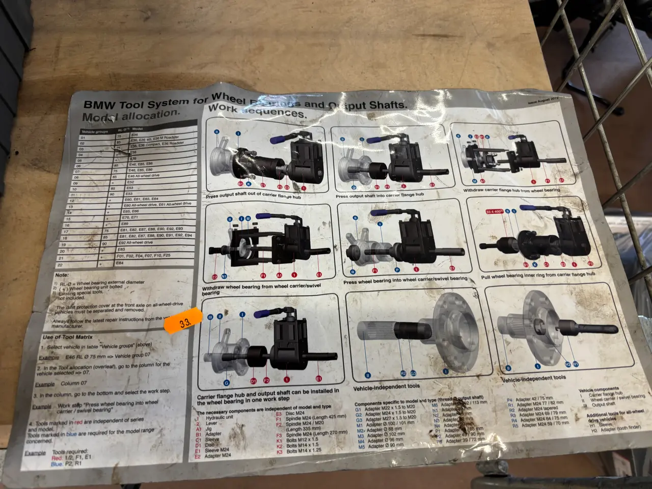 Billede 2 - Specialværktøj BMW 81 64 2 155 746