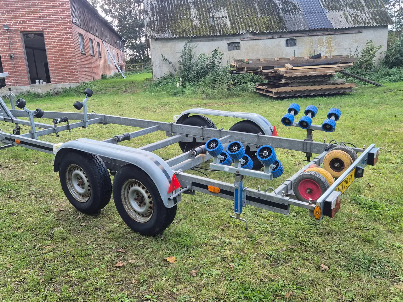 Billede 3 - Wick 2600kg bådtrailer
