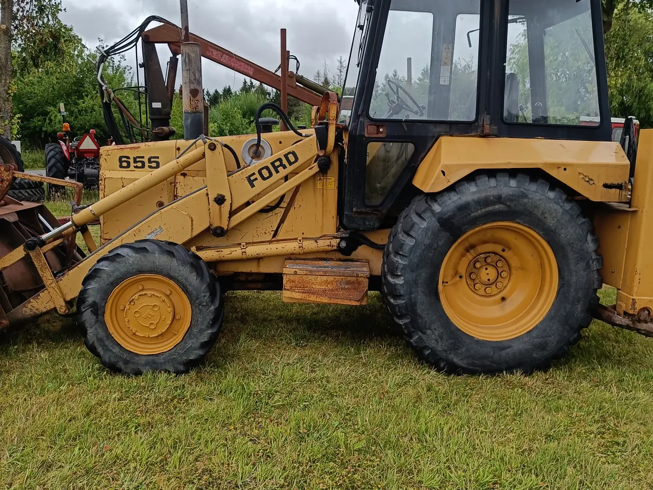 Billede 4 - Ford 655 Rendegraver