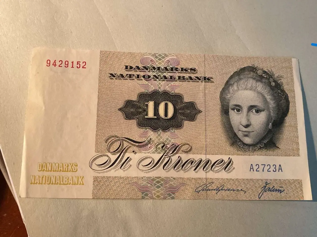Billede 10 - Dansk 10 kr. seddel