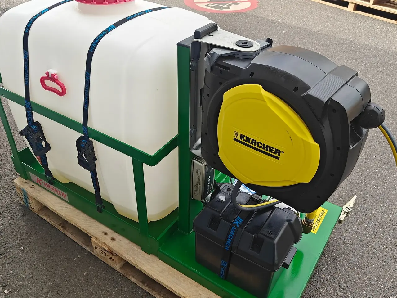 Billede 2 - K-vognen Elektrisk vandingsanlæg 300 ltr