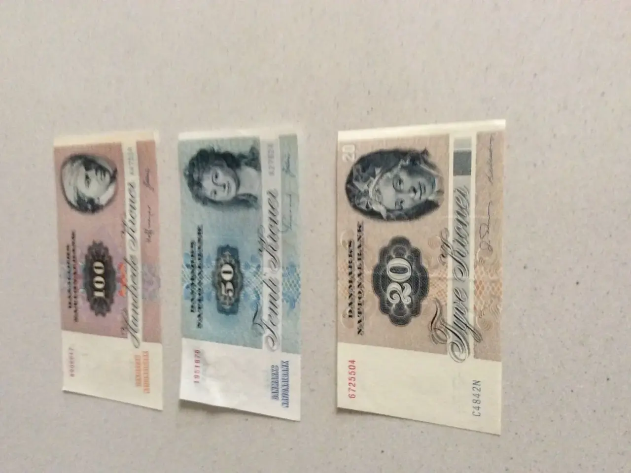 Billede 1 - Pengesedler  5 stk