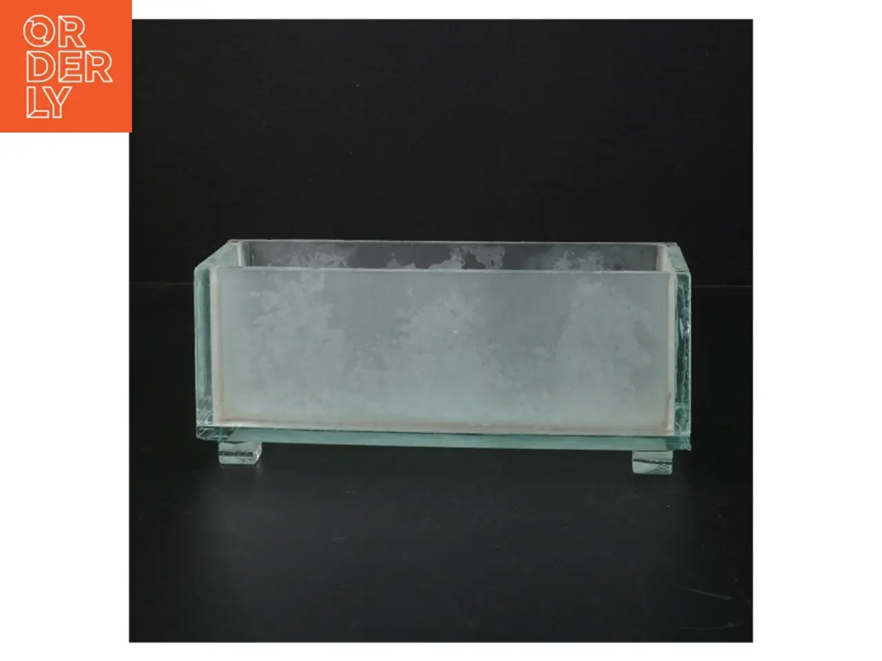 Billede 2 - Glas vase (str. 20. x 7 cm)