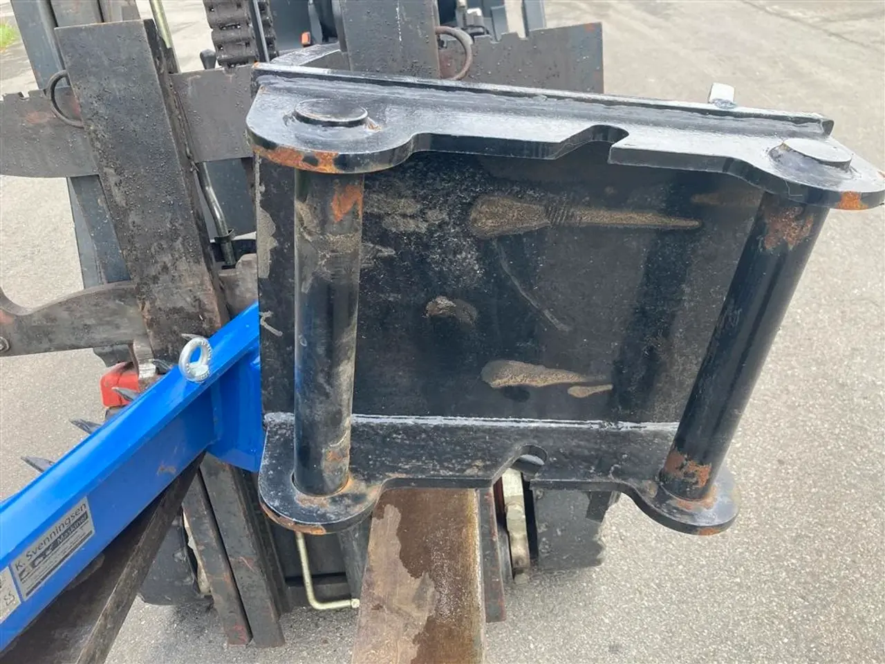 Billede 10 - Auger Torque T 150 Monteret med ophæng der passer på Hydrema skift