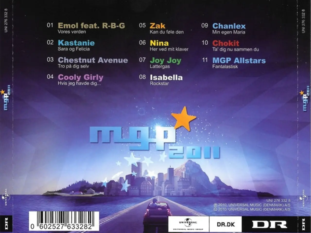 Billede 2 - Diverse kunstnere – MGP 2011 – CD