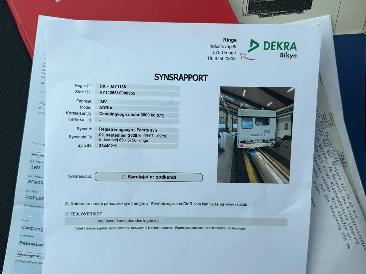 Billede 20 - NYSYNET ADRIA Optima 360 + Isabela fortelt