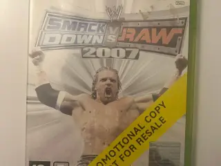 THQ SmackDown vs. Raw 2007 Xbox 360 spil