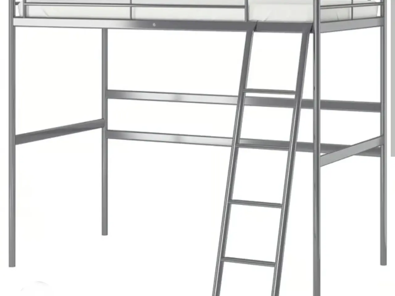 Billede 1 - Højseng i metal fra IKEA