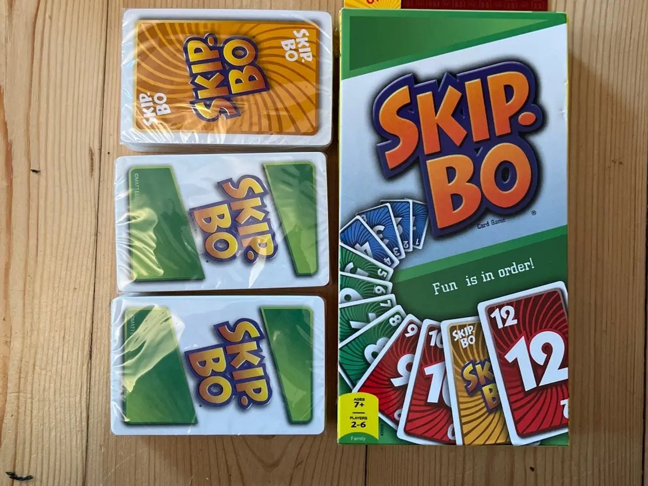 Billede 1 - SKIP-BO kortspil (nyt, uåbnet)