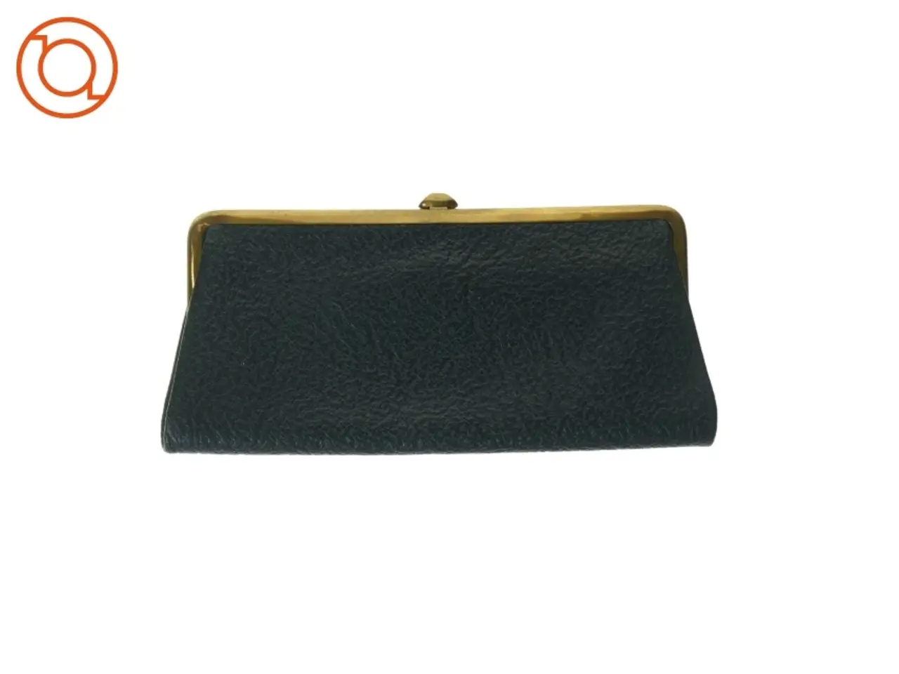 Billede 4 - Vintage Clutch Crinkled Læder og Messing (str. 29 x 13 cm)