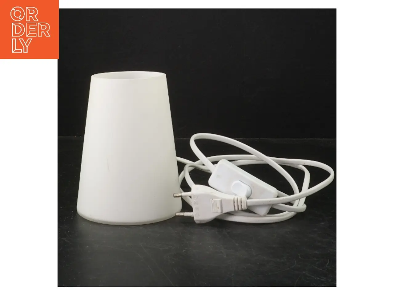 Billede 1 - Lille bordlampe i glas fra Ronald Accessories (str. 13 cm)