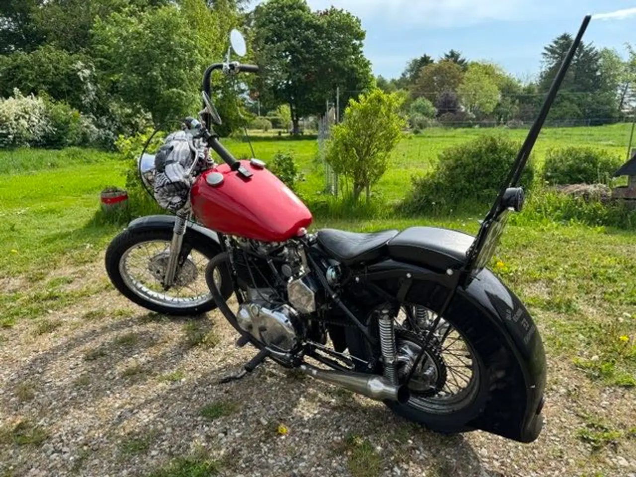 Billede 2 - BSA a7 1953 Chopper