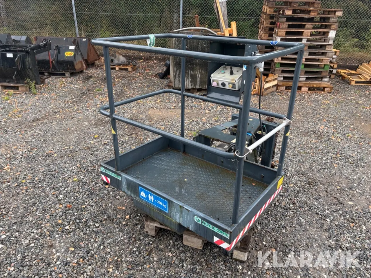 Billede 1 - Mandskabskurv Tremme PR20